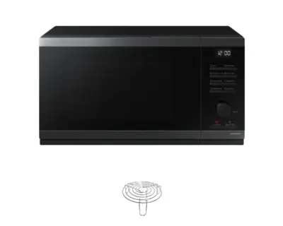 Mikrovalovna pečica z žarom SAMSUNG MG23DG4524AGE2 Grafitno jeklo 23 l 800/1150 W Krožnik LED zaslon Hitro odmrzovanje Zdravo kuhanje