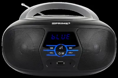 Prenosni radio PRIME3 Nano ABB11BT črne barve
