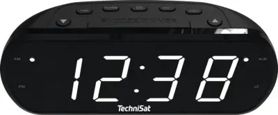 TECHNISAT DIGICLOCK 1 radijska ura Črna