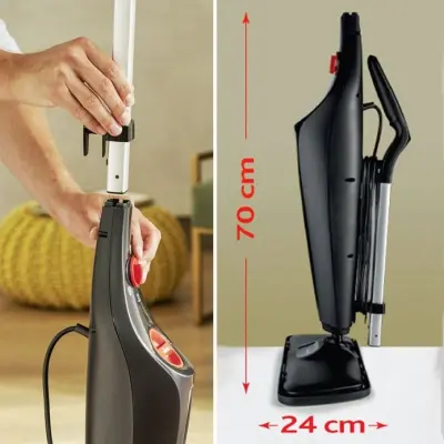 Parni čistilec Vileda Steam XXL Plus 0.4L 1550W črn