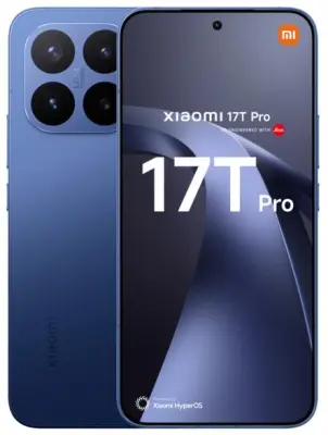 XIAOMI 17T Pro 5G pametni telefon 12 GB/1 TB modre barve