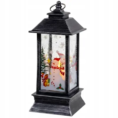 Dekorativna LED božična svetilka snežaki 12cm
