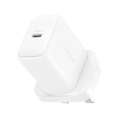 JOYROOM JR-TCF20 PD 20W STENSKI POLNILEC ZA TELEFONE Z VTIČNICO ZA ZDRUŽENO KRALJESTVO