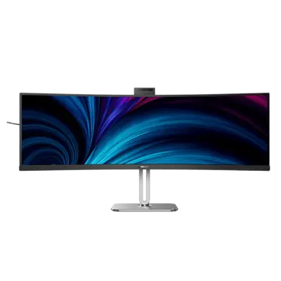 Ukrivljen poslovni monitor PHILIPS 49B2U6900CH 124 cm (49"/48.8" vidno), DQHD (5120 x 1440), VA, 1800R, 75Hz, 4ms, Adaptive Sync, HDR400