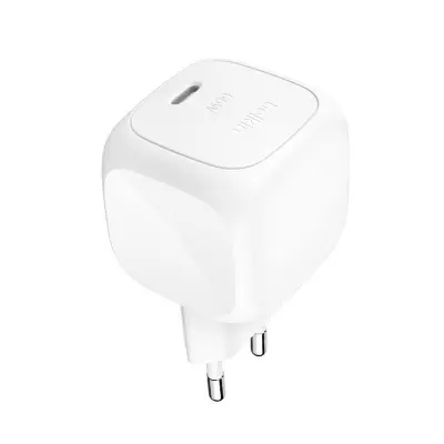 Belkin, 65 W USB-C napajalnik, združljiv s standardoma Power Delivery 3.1 in PPS, Bela