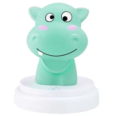 Nočna svetilka LED SILLY HIPPO Zabaven dizajn