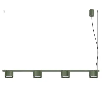 Lestenec RIFF 4 olivno zelen Gx53