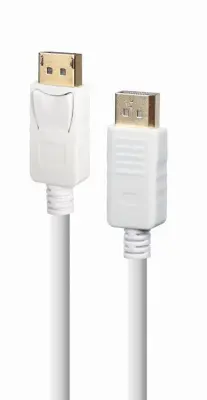 CC-DP2-6-W DisplayPort 1.2 (M) - DisplayPort (M) kabel, 1,8 m, bela kabel