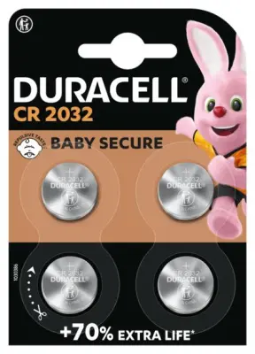Baterije DURACELL DL CR 2032, 4 kosi.
