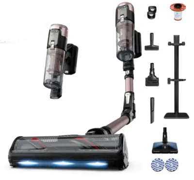 TEFAL TY9CD9E0 akumulatorski sesalnik črne in bakrene barve