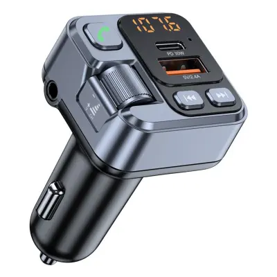 Avto Bluetooth MP3 FM oddajnik, Bluetooth 5.1, Dual USB PD30W