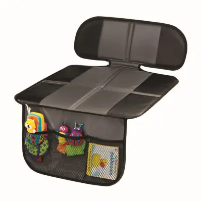 Zaščita sedeža z žepom za shranjevanje, Oxford+PVC, 48cm x 86cm Gray