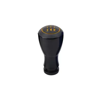 Ergonomski ročaj menjalnika iz cinkove zlitine, vgraviran, 95% Black