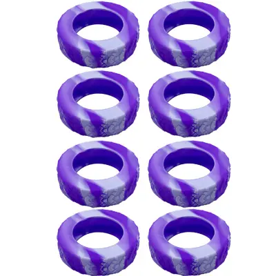 Kolesa za kovčke s kolesi - (8-Pack) Purple
