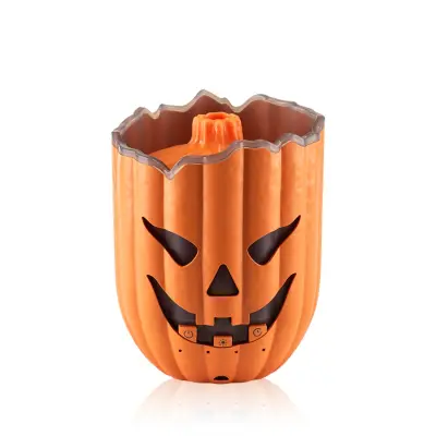 Halloween namizni vlažilnik v obliki buče z RGB lučkami
