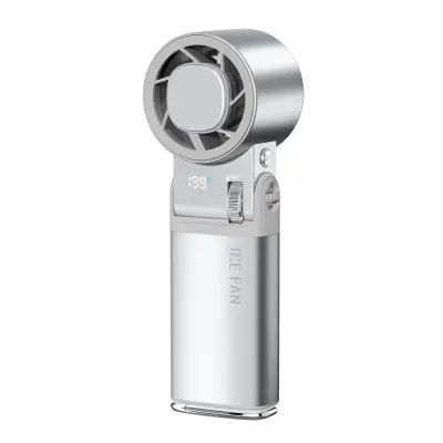 Nosljiv vratni hladilni ventilator z ledenim paketom 13500rpm Silver