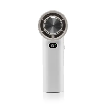 Vortex brezstopenjski ventilator z digitalnim zaslonom, 3600mAh, 11h White