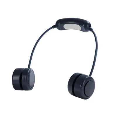 Vratni ventilator s Peltier hlajenjem, 3 hitrosti, 1200mAh Black