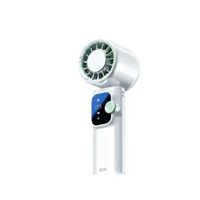 Prenosni mini turbo ventilator s 16°C polprevodniškim hlajenjem White
