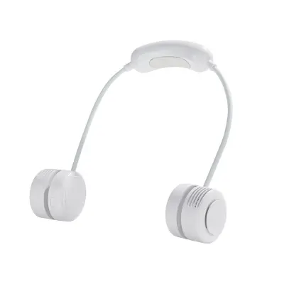 Vratni ventilator s Peltier hlajenjem, 3 hitrosti, 1200mAh White