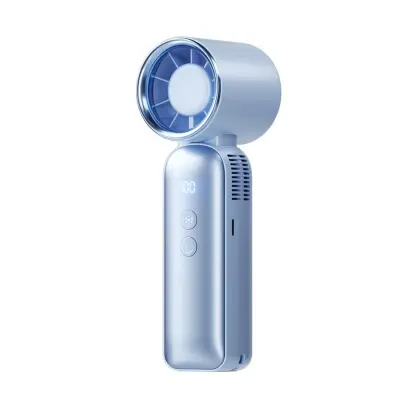 Ročni hladilni ventilator z ICE keramično ploščo, 4000mAh Blue