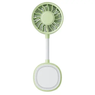 5-v-1 magnetni prenosni ventilator, 1800mAh, 3 hitrosti, 360° Green