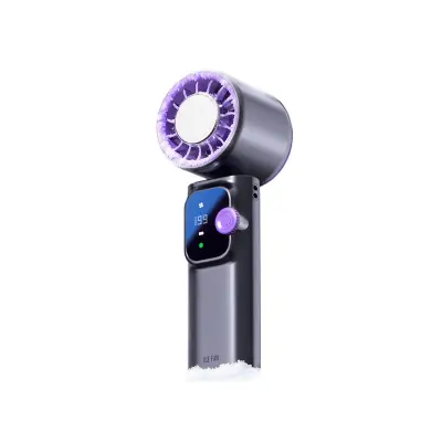 Prenosni mini turbo ventilator s 16°C polprevodniškim hlajenjem Purple