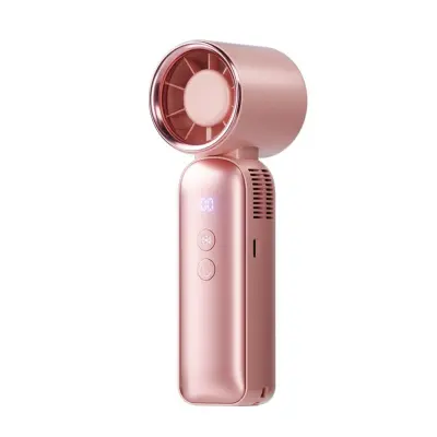 Ročni hladilni ventilator z ICE keramično ploščo, 4000mAh Pink