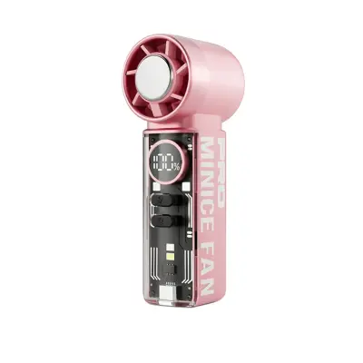 Mecha Mini ročni ventilator s polprevodniškim hlajenjem 199 Pink
