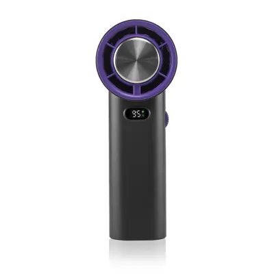 Vortex brezstopenjski ventilator z digitalnim zaslonom, 3600mAh, 11h Gray