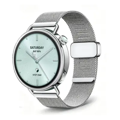 Nadomestni pašček za Xiaomi Watch S4-41 – milanski 18 mm Silver