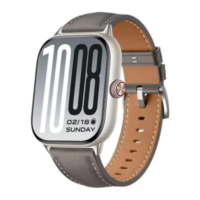 Nadomestni pašček iz umetnega usnja za vivo Watch GT2 Gray