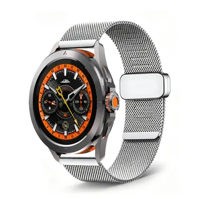 Združljiv pašček za Xiaomi Watch S4 41mm, 22mm Milanese Silver
