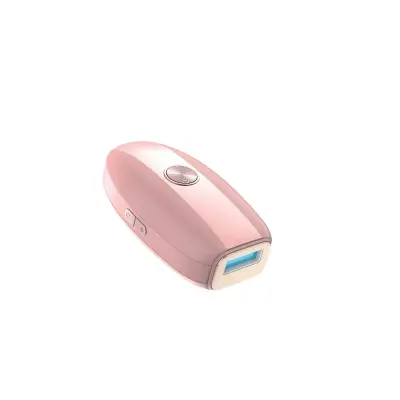 Domača IPL naprava za odstranjevanje dlak po telesu z vtičem EU Pink
