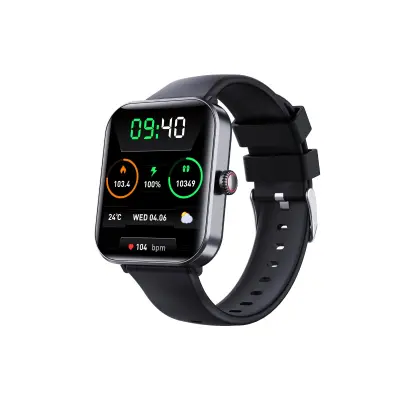 Pametna ura za iOS in Android z Bluetooth klici in IP67 Black