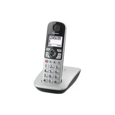 Brezžični telefon Panasonic KX-TGE510JTS srebrne barve
