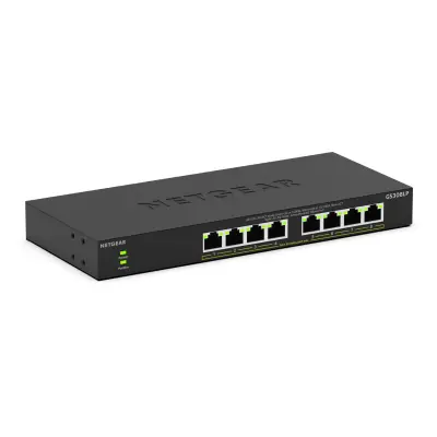 Ethernet stikalo Netgear GS308LP z 8 vrati