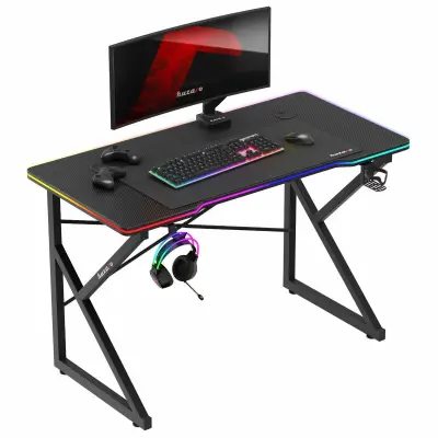 Gaming miza Huzaro Hero 1.7 RGB črna