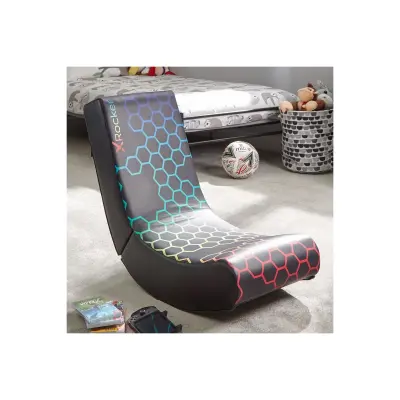 Gaming stolček X Rocker Video Rocker Neo Hex Črn