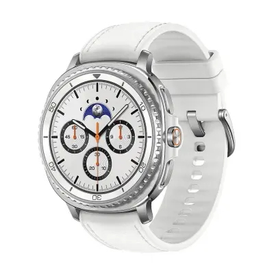 Pametna ura Samsung Galaxy Watch8 Classic 46mm Bluetooth bela
