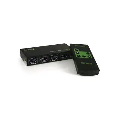 HDMI preklopnik 3-v-1 Techly z Ultra HD 4K