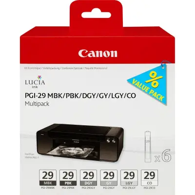 Multipack kartuš Canon PGI-29 6 kosov