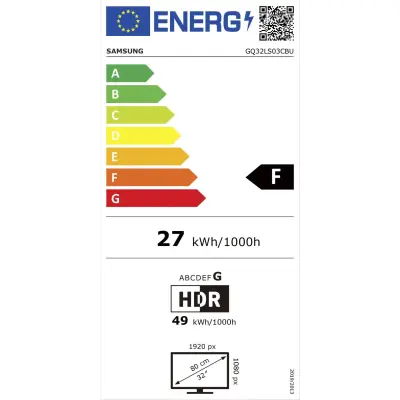 Pametni televizor Samsung The Frame GQ32LS03CBU 32"