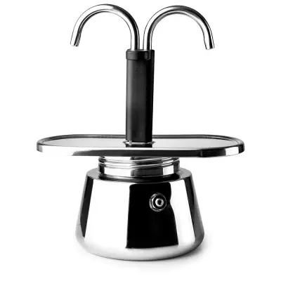 Mini espresso aparat Ibili iz nerjavečega jekla