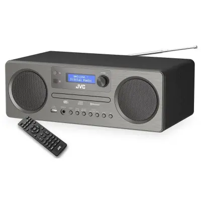 Mini hi-fi sistem JVC RD-E861B-DAB z DAB+/FM tunerjem