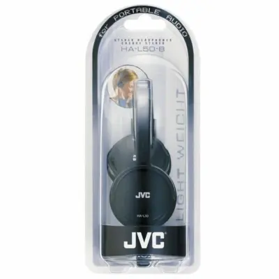 Slušalke JVC HA-L50-B Črne