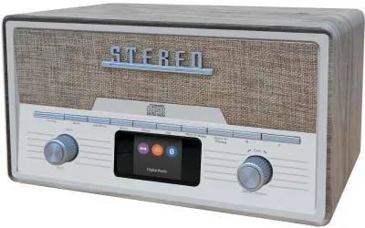 Radio retro Denver MDA-525LW z Bluetooth in CD predvajalnikom