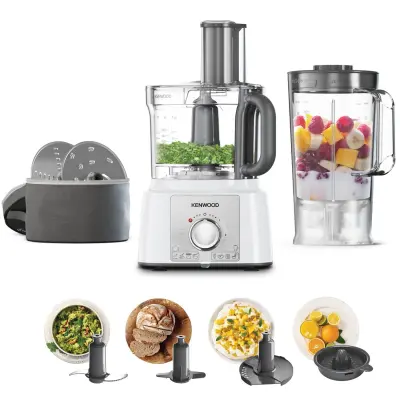 Kuhinjski robot Kenwood MultiPro Express 1000W 3L z mešalnikom 1.5L