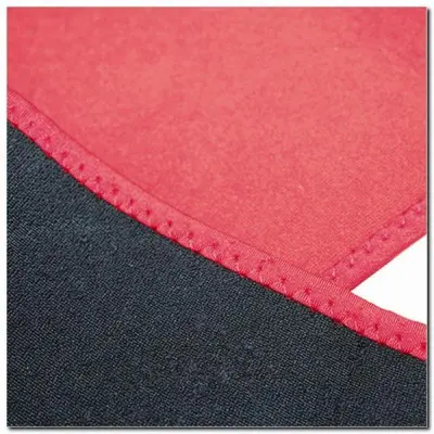 Ceinture HMS BR163 noir avec intérieur rouge