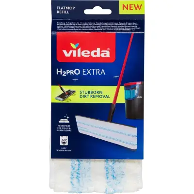 Mop zamenjava blazinica Vileda H2Pro bela
